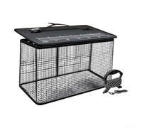 Fermeture éclair pour poisson portable 39 cm | Design submergé, pour protéger du soleil, améliore le flux d'oxygène, 39 x 24 x 50 cm, idéal pour la capture vivante