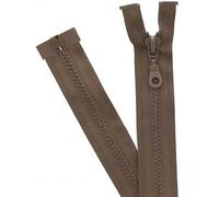Fermeture éclair Prestilon séparable '3B Com' 35 cm Marron