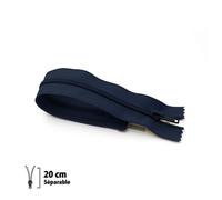 Fermeture Éclair Séparable 20 Cm Blouson Anorak 5mm