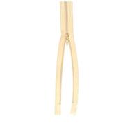 Fermeture Eclair séparable plastique 6 mm (Z52) - 60 cm 410 Blanc cassé