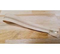 Fermeture Eclair séparable plastique 6 mm (Z52) - 65 cm 940 Beige antilope
