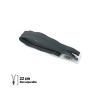 Prym - Fermeture Eclair Z41, Nylon invisible, gris anthracite, 22cm