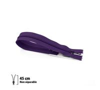 Prym - Fermeture Eclair Z51, Nylon, violet, 45cm