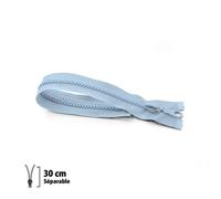 Fermeture Éclair Z54 - Moulée 6mm Séparable - 30 Cm