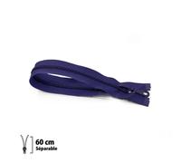 Prym - Fermeture Eclair Z54, Moulée, violet, 60cm