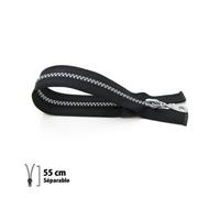 Fermeture Éclair Z56 - Prestilon 6 Séparable - Noir 55 Cm