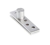 fermeture en acier inoxydable, Charnière de porte pivotante à 360 degrés en acier inoxydable, axe de pivotement vers le haut et vers le bas, plusieurs tailles, argent(1,100x25x4mm)