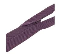 Fermeture invisible non séparable ajustable - violet volubili - Taille 40cm