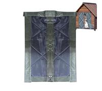 Fermeture magnétique chatière chien Housse Entrée Cage Animaux Thermique | Rideaux Magnétiques Niche Chien Anti-Froid Pour Chat Jardin Parc Portail Passage Intérieur Extérieur Temps