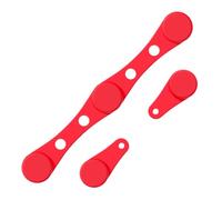 Fermeture magnétique pour Airfryer - Embout en silicone pour papier sulfurisé - Accessoire résistant aux hautes températures pour une fixation stable dans la cuisine - Design compact et réutilisable
