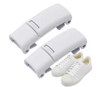 Fermeture magnétique pour baskets, fermeture rapide, écluses à boucle magnétique, lacets pour chaussures, chaussures de voyage, lacets en métal, Blanc., Voir description