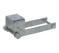 Fermeture manuelle rechange pour claie amovible 442603 Kerbl Argenté 12x6x4,5 cm