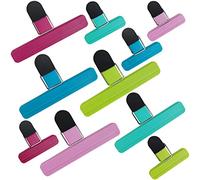 Fermeture Sachet Alimentaire，10 Pièces Alimentaire D'étanchéité Clips Fermeture pour Cuisine Clip en Plastique，pour Emballage Snack et Sac Ouvert