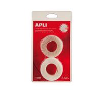 Fermeture Scratch Adhésive Blanche 2 Pièces