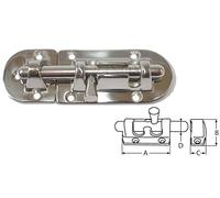 Fermeture Targette INOX 316 Longueur 76mm INOX A4-316