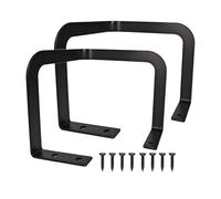 Fermetures coulissantes robustes pour matelas en métal avec trous antidérapants | Plaques de fixation sécurisées avec kit de matériel pour bords de lit, protection de cadre, fondations réglables