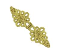 Fermetures de grenouille for la couture, 2 boutons de nœud chinois à coudre sur des attaches de fermeture for écharpe traditionnelle Cheongsam Cardigan Pull Costumes Boucles Boutons de fermeture DIY (