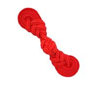 Fermetures de grenouille for la couture, 5 pièces de boutons de crochet vintage, fermetures de pipa chinoises, boutons de vêtements, décoration de costume, boutons de fixation sécurisés (rouge)(Red)