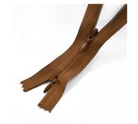 Fermetures eclair Lot De 5 Ou 10 Fermetures Éclair Invisibles En Nylon, 60/120 Cm, Double Curseur, For Couture, Vêtements, Sacs, Oreillers pour Couture(Coffee,120cm,10Pcs)