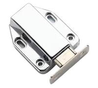 Fermetures magnétiques, loquet de placard, lot 2 loquets à pression, ouverture par simple, for tiroirs(M)