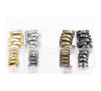 Fermetures Magnétiques Pour Sacs À Main, 40 Pièces de Fermoir Invisible, Boucle Magnétique En Forme De Fleur De Prunier, Pour Portefeuille Bagages Vêtements Confection De Projets D Artisanat En