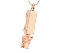 Fermetures sécurisées Porte-cendres Pendentifs Forme de train Construction en acier inoxydable Chérir les souvenirs pour les souvenirs d ' animaux de compagnie ou humains Pendentifs de bijoux