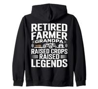 Fermier à la Retraite Grand-père cultivé des légendes élevées Sweat à Capuche