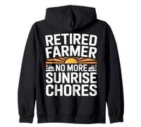 Fermier à la Retraite, Plus de corvées drôles au Lever du Soleil Sweat à Capuche