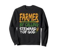 Fermier appelé Intendant de Dieu Sweatshirt