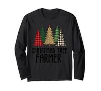 Fermier d'arbre de Noël Manche Longue