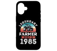 Fermier légendaire né en 1985, Cadeaux pour Le 40e Anniversaire d'un Fermier Coque pour iPhone 16