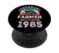 Fermier légendaire né en 1985, Cadeaux pour Le 40e Anniversaire d'un Fermier PopSockets PopGrip Adhésif