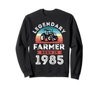 Fermier légendaire né en 1985, Cadeaux pour Le 40e Anniversaire d'un Fermier Sweatshirt