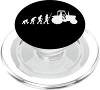 Fermier Tracteur Agriculture Agriculteur Evolution PopSockets PopGrip pour MagSafe