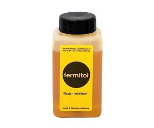 Fermit Fermitol Bouteille de 125 g de résine liquide Colle d'étanchéité Mastic d'étanchéité Joint d'étanchéité Joint Huile Essence Graisse Spiritus Résistant