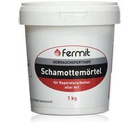 Fermit Mortier à réfractaire Colle ignifuge 1 kg
