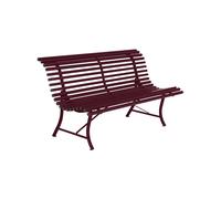 Fermob Banc LOUISIANE - 150 x 80 x 72 cm - B9 cerise noire