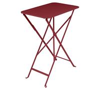 Fermob Bistro Table de Jardin Rectangulaire Pliante, Piment D'espelette, 37x77cm