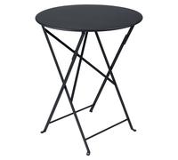 Fermob BISTRO Table pliante ronde - 47 anthracite mat - Ø 60 cm