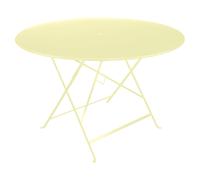 Fermob BISTRO Table pliante ronde - A6 citron givré - Ø 117 cm