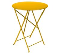 Fermob BISTRO Table pliante ronde - C6 Miel - Ø 60 cm