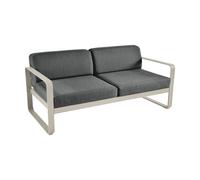 Fermob Canapé deux places BELLEVIE - 14 muscade - gris graphite