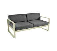 Fermob Canapé deux places BELLEVIE - 65 vert tilleul - gris graphite