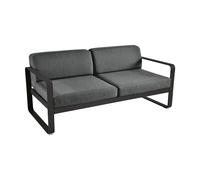 Fermob Canapé deux places BELLEVIE - gris graphite - 42 réglisse