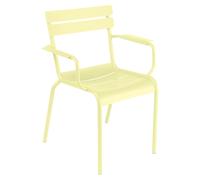 Fermob Chaise à accoudoirs LUXEMBOURG - A6 citron givré