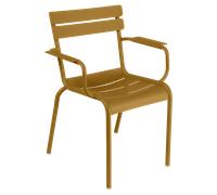 Fermob Chaise à accoudoirs LUXEMBOURG - D2 Pain d'épices