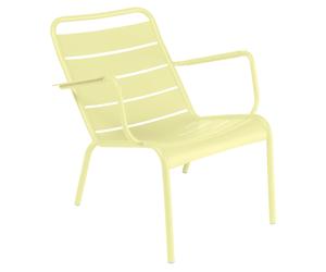 Fermob Chaise basse LUXEMBOURG - A6 citron givré