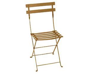 FERMOB-Chaise pliante Bistro coloris orange en acier Fermob - 38 x 40 cm