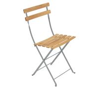 Fermob Chaise pliante BISTRO Naturel - C7 Gris lapilli