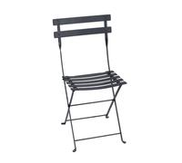 Chaise de jardin pliante FERMOB Bistro - Carbone